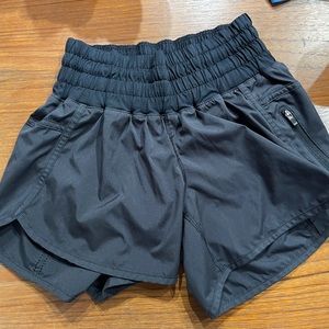 Black Lululemon shorts, size 4